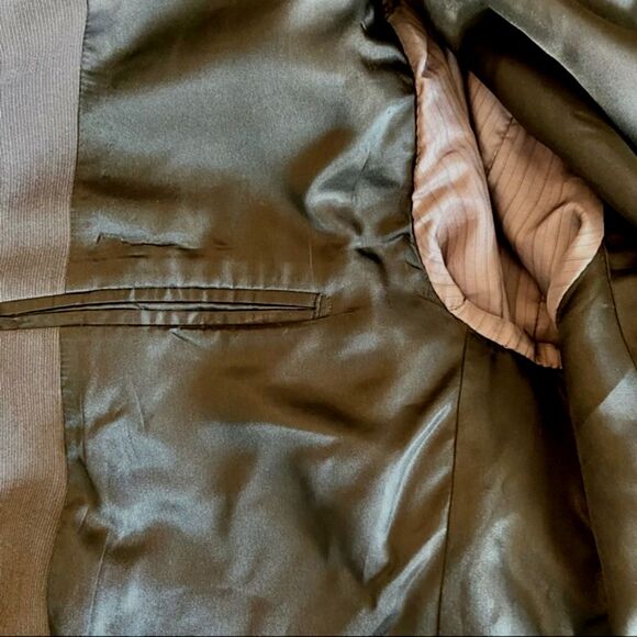 Calvin Klein Dark Grey Sports Coat Blazer Sz L or 42 - Picture 7 of 7